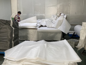 Factory Price 1 Ton Polypropylene pp Woven Fabric Sack Fibc Jumbo <strong>Bag</strong> Roll/ Tubular Fabric in Roll for Making Big <strong>Bulk</strong> <strong>Bag</strong> - Product Image 3