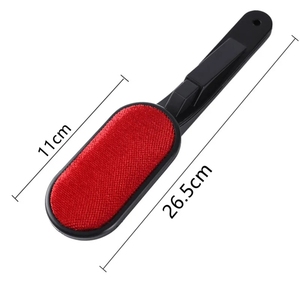 Brosse de dépoussiérage électrostatique rotative vêtements nettoyage à sec dispositif de collage cheveux manteau statique réutilisable brosse de dissolvant de fourrure pour animaux de compagnie - Product Image 6