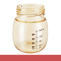 Bouteille de lait pour nourrissons en PPSU de 160 ml, vente en gros, col large, biberon pour bébé, biberon écologique pour nourrissons