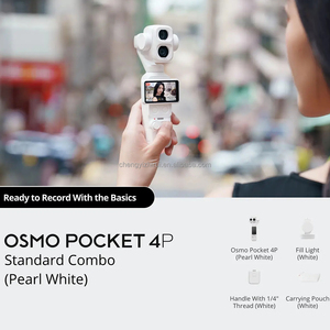 Cámara de Video 4K Original Osmo Pocket 4P Estándar con Sensor CMOS de 1 Pulgada, Gimbal de Estabilización de 3 Ejes, Almacenamiento Integrado de 107 GB, Smart <span class=keywords><strong>Go</strong></span> <span class=keywords><strong>Pro</strong></span> - Product Image 2