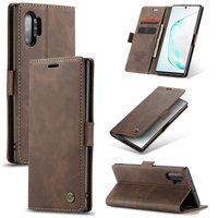 CaseMe carcasa mejor venta para Samsung nota 10 Pro con 3 ranuras para tarjetas de cuero de teléfono inteligente para Samsung Galaxy Note 10 S10 caso Plus