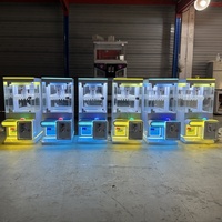 Machine à griffes en métal personnalisée, format mini, pour la capture de petits prix et jouets, pour un jeu amusant, également adaptée aux petites poupées