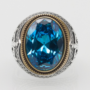 925 piedra de plata esterlina <span class=keywords><strong>anillos</strong></span> turcos <span class=keywords><strong>para</strong></span> hombre <span class=keywords><strong>con</strong></span> <span class=keywords><strong>piedras</strong></span> <span class=keywords><strong>preciosas</strong></span> <span class=keywords><strong>con</strong></span> Zirconia cúbica azul piedra grande hecha a mano plata <span class=keywords><strong>hombres</strong></span> mano Ri - Product Image 2