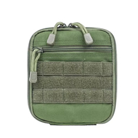 Bolsa táctica IFAK de nailon duradero de alta calidad, Kit pequeño para exteriores, correas Molle, accesorios impermeables, equipo de defensa Personal