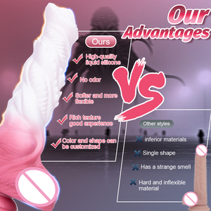 Ferngesteuerter <span class=keywords><strong>Penis</strong></span>-<span class=keywords><strong>Vibrator</strong></span> Sexspielzeug Heizender Vibrierender Elektrischer Dildo Teleskop-Dildo Fantastischer Alien-Dildo für Frauen - Product Image 4