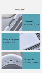 Panier à <span class=keywords><strong>linge</strong></span> pliable en plastique, gain de place, pliable, pour le transport et le <span class=keywords><strong>rangement</strong></span> des vêtements sales à la maison - Product Image 5