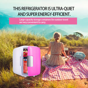 Mini réfrigérateur électrique compact et congélateur portable pour l'extérieur, équipement de soin de la peau pour voiture, état neuf - Product Image 6