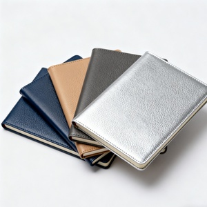 Travelers Leather Notebook A5 Genuine Pu Leather Journal With Custom Printing Logo Refillable Pages Pen Loop Pocket Size <b>Diary</b> - Product Image 1