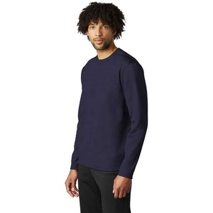 Sweat-shirt pour homme personnalisable, nouveau style, vente en gros, haute qualité, uni, basique, vêtements décontractés d'hiver, col rond, pour homme - Product Image 6
