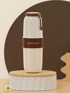 Portable Plastic Toothbrush <b>Toothpaste</b> Storage Box Case With Mouthwash Cup <b>Holder</b>, Ideal for Home & Travel Use Custom Logo - Product Image 3