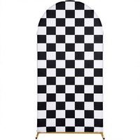 Housse de toile de fond à motif à carreaux noir et blanc pour fête sur le thème des voitures de course, décoration de photomaton pour anniversaire d'enfants