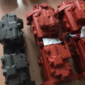 Bomba de pistones Kawasaki K3VL140B-10RMM-P01-H1-L123 K7VG180-3N0R-5N00-6, motor hidráulico de repuesto con montaje de brida, bomba de refuerzo - Product Image 1