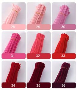 ลวดเชนิลล์ขนาด 8 มม. ขายส่ง 100 ชิ้น/มัด สำหรับงานประดิษฐ์ - Product Image 5