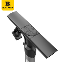 Pompe à main pour pneus de vélo BAIMEI, légère, durable, étanche, portable, en acier, haute pression 140 PSI, rapide, écologique, pour vélos