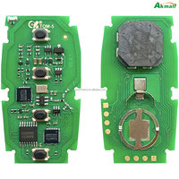 Carte de circuit imprimé de clé de voiture intelligente universelle CK TOM Series TOM-O-05 à 4 boutons pour Toyota et Subaru (carte uniquement) prend en charge 4D, 8A