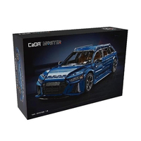 Cada C61515W 2026 Nouveau MOC City 1:8 RS6 Voiture de Course Super Sportive Kit de Montage Cadeau pour Adulte 4663 Pièces Blocs de Construction