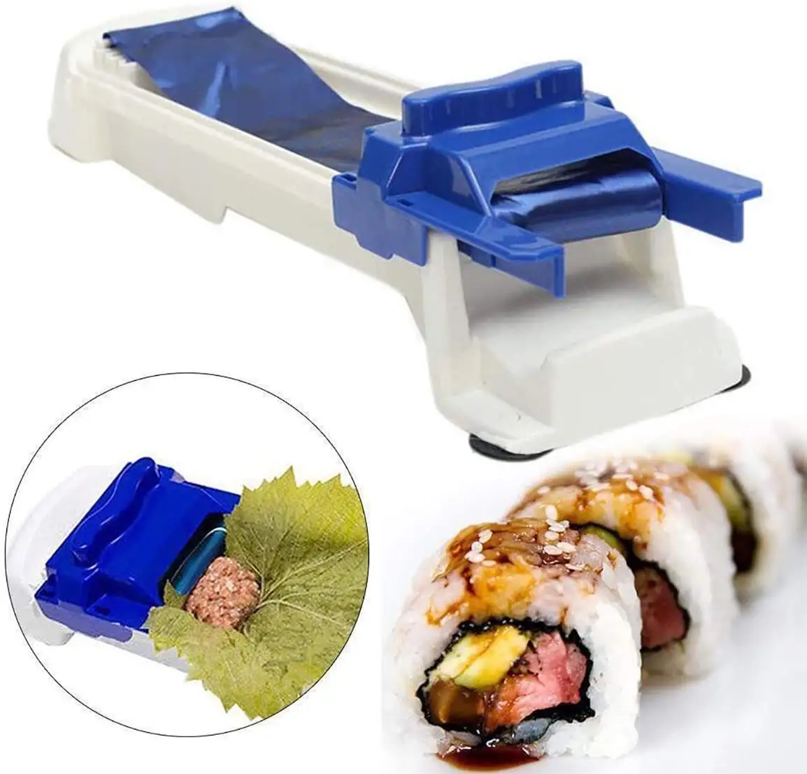 Stuffed Grape Leaves Cabbage Rolling Tool Vegetable Meat Sushi Roller Vegetable Meat Rolling Tool