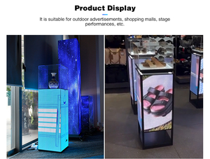 Schermo <span class=keywords><strong>LED</strong></span> per Poster da Esterno/Interno, Display Pubblicitario da Tavolo, Poster Digitale, Display <span class=keywords><strong>LED</strong></span> Scorrevole, Lightbox Video <span class=keywords><strong>LED</strong></span> - Product Image 5