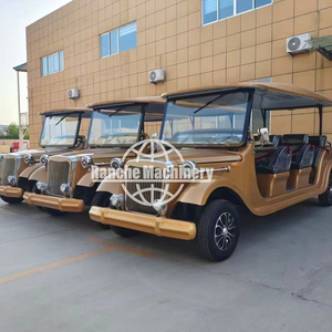 Autobús Turístico Eléctrico Retro de Alto Rendimiento de Fábrica China RC, con Batería de Plomo-Ácido de 72V 4KW, 8/11/14 Asientos, 60km/h - Product Image 1
