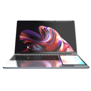 สินค้าใหม่ที่ดีที่สุด คอมพิวเตอร์นักเรียนหน้าจอคู่ขนาด 15.6 นิ้ว N100 16GB 512GB 11 สำหรับธุรกิจสำนักงาน แล็ปท็อปใหม่เอี่ยม - Product Image 3
