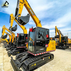 Puissant polyvalent maniable avec chenilles en caoutchouc prix d'usine Sany SY75 pelle d'occasion pour la construction et la construction de routes - Product Image 5