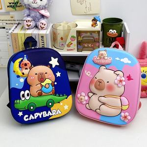 <span class=keywords><strong>Sac</strong></span> <span class=keywords><strong>à</strong></span> <span class=keywords><strong>dos</strong></span> d'école <span class=keywords><strong>maternelle</strong></span> pour enfants en EVA, animaux de dessin animé, imperméable, unisexe - Product Image 2