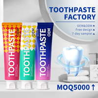 Dentifrice personnalisé aux ingrédients apaisants pour les gencives sensibles et la prévention des caries