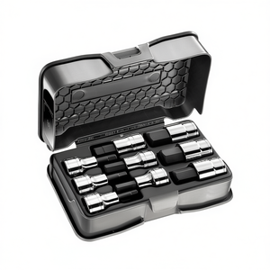 Juego de llaves de vaso N/C9 de 234 1/2 pulgadas con estuche para reparación automotriz - Product Image 2