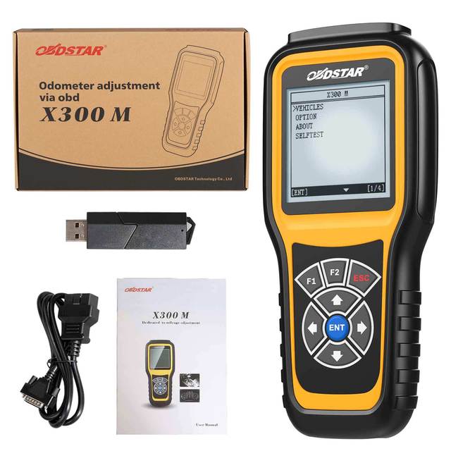 OBDSTAR X300M Engine Analyzer Cluniversalter Calibration Tool with OBDII Support for Mercedes Benz & MQB