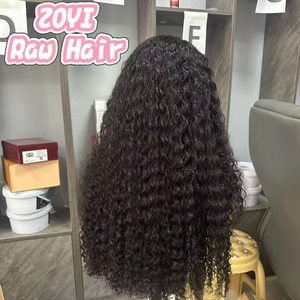 <span class=keywords><strong>Pelucas</strong></span> de cabello humano al por mayor a <span class=keywords><strong>precios</strong></span> económicos 13x4 sin pegamento, encaje transparente HD, cabello virgen indio sin procesar, onda de agua, negro natural - Product Image 1