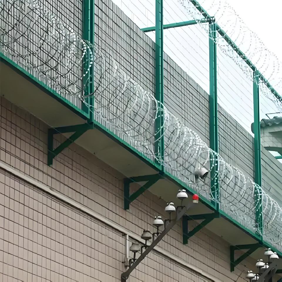 Security Property Fence Easy Installation 358 Fence High-Security Galvanized Steel Welded Fence ...