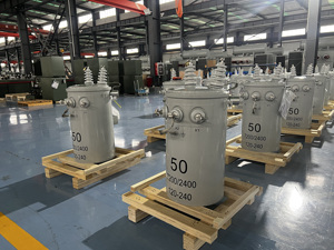 Yawei nhà máy bán 13.8kv 34.5kv 240V 480V cực gắn 100kva 167kva máy biến áp một pha - Product Image 4