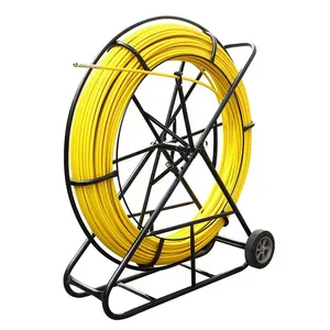 Underground Push Pull conduit cable pulling machine Fiberglass Cable Puller Wire 4-16mm Fibre Snake Duct Rodder