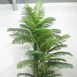 <span class=keywords><strong>Palmeras</strong></span> artificiales de plástico de gran oferta para decoración de jardín de hotel y hogar tipo arbustos Planta artificial - Product Image 3