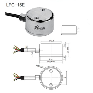Auto Industry <strong>Mini</strong> Planar <strong>Button</strong> Compression Sensor 50/100/300/500N Force Measuring Flat <strong>Load</strong> <strong>Cell</strong> - Product Image 3