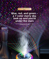Diffuseur d'arômes de voiture de luxe 3 couleurs avec lumière étoilée, pulvérisateur automatique en alliage d'aluminium, machine à parfum, lumière ciel étoilé, alimentation USB pour voiture