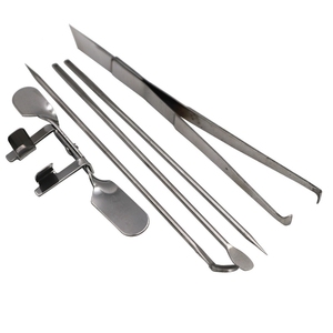 Juego de Cinco Piezas de Herramientas para Castración de Pollos, Gallos y Pollitos, Herramienta de Acero Inoxidable para Granjas Avícolas, GREAT FARM - Product Image 1