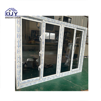 Ventanas Corredizas Modernas de Vinilo/UPVC con Persianas Horizontales para Constructores y Distribuidores en América del Norte |   Doble acristalamiento de bajo consumo