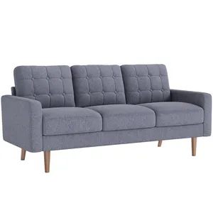 VASAGLE wholesale office couches sofa furniture 3 seater capas sofa family modern designs living room sofas