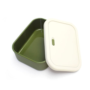 Boîte de décarboxylation à base de plantes pour la décarboxylation et l'<span class=keywords><strong>infusion</strong></span> des herbes, compatible lave-vaisselle, en silicone de qualité alimentaire, boîte de rangement pour le déjeuner - Product Image 2