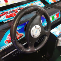Prix bas simulateur de course d'amusement course d'arcade machine de jeu de voiture d'arcade à deux joueurs