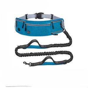 Riñonera deportiva multifuncional reflectante de nailon para correr y caminar con cuello de tracción para mascotas - Product Image 6