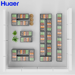 प्रशीतन उपकरण क्षैतिज फ्रीजर वाणिज्यिक सुपरमार्केट छाती फ्रीजर सुपरमार्केट जमे द्वीप - Product Image 4