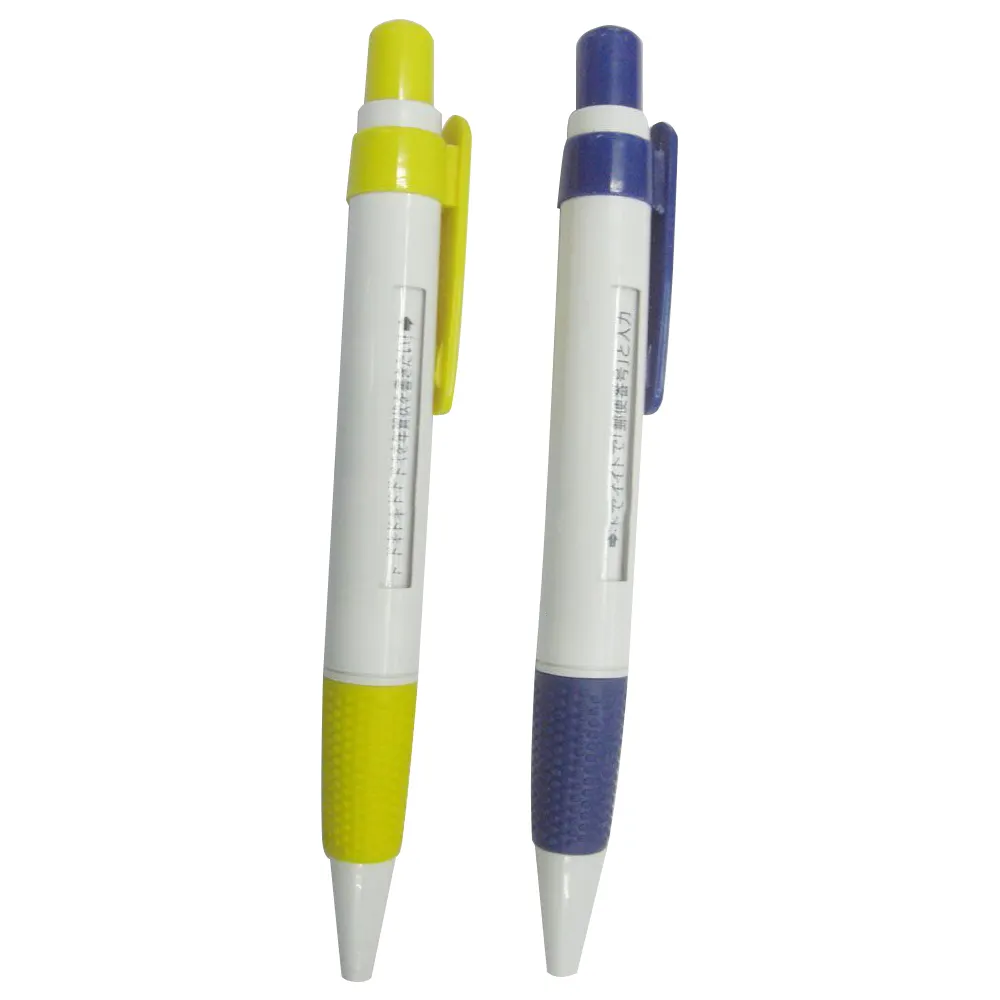 ボールペンプラスチック製ワイドボディ格納式ウィンドウメッセージペンボールペン