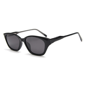 Gafas de Sol Retro con Marco Ovalado para Hombre, Tr90 2026, Gafas de Sol Personalizadas de Diseñador, Gafas de Sol Estilo Ojo de Gato Negras - Product Image 1