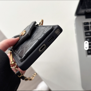 Crossbody kim loại khóa cardbag điện thoại trường hợp Hoàn chỉnh với Samsung Galaxy S25 S24 S23 S22 S20 S21 A73 A72 A71 A56 A26 bảo vệ Bìa - Product Image 6
