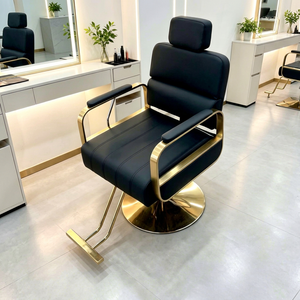Silla de Barbería Reclinable para Salón de Belleza, Venta al Por Mayor, Equipamiento para Peluquería - Product Image 1