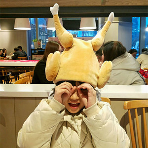 Chapeau de dinde à pattes mobiles style WOWEI, jouet amusant, chapeau électrique à pattes de poulet avec musique et <span class=keywords><strong>danse</strong></span> - Product Image 2