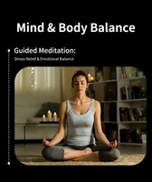 Anillo Inteligente SHR OEM K3 para Bienestar Mental con Programas de Meditación, Sesiones Diarias, Guía de Relajación y Respiración
