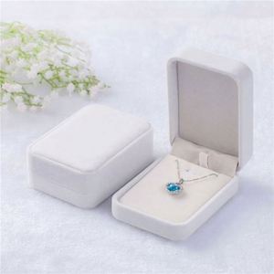 Wholesale Custom Rectangle High-grade Velvet Jewelry Packaging <b>Boxes</b> for Necklaces & <b>Earrings</b> Premium Paper Custom Logo - Product Image 1
